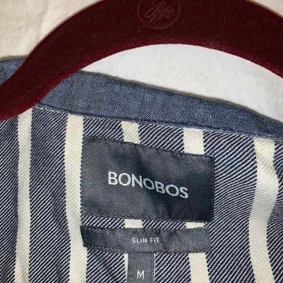 Button up striped dress shirt - Picture 3 of 4